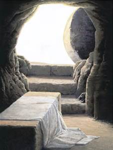 The Tomb is Empty......only His garments remain